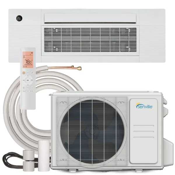 12000 BTU 1-Way Cassette Air Conditioner - Heat Pump - SENA-12HF-1WC product image