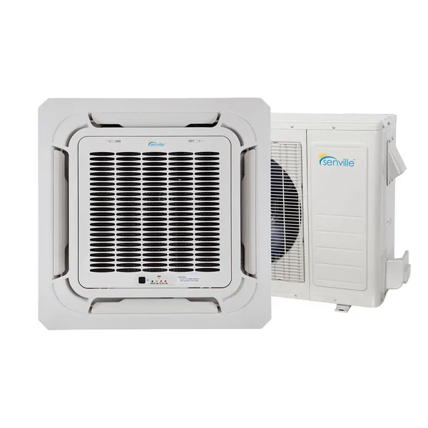 18000 BTU Ceiling Cassette Air Conditioner - Heat Pump - SENA/18HF/IC product image